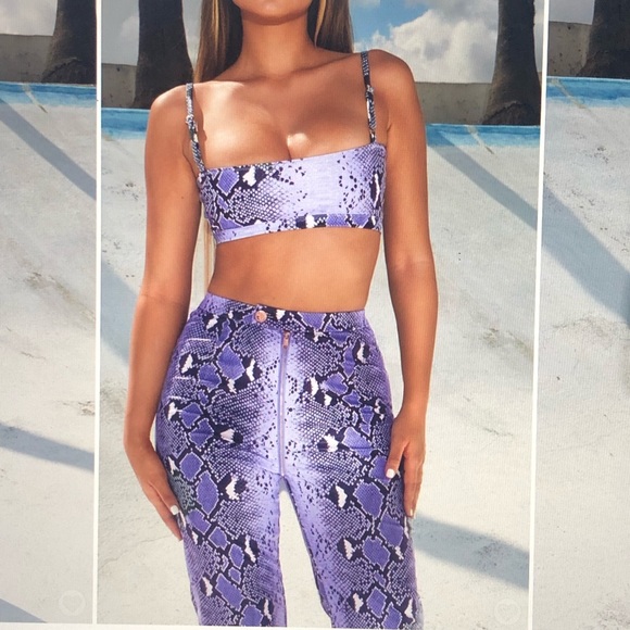 Tops - Ohpolly sexy purple set